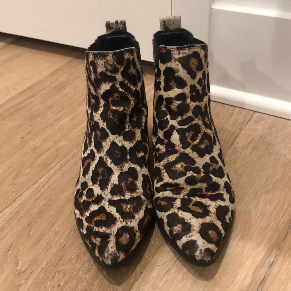 Cheetah Print Ankle Boot
